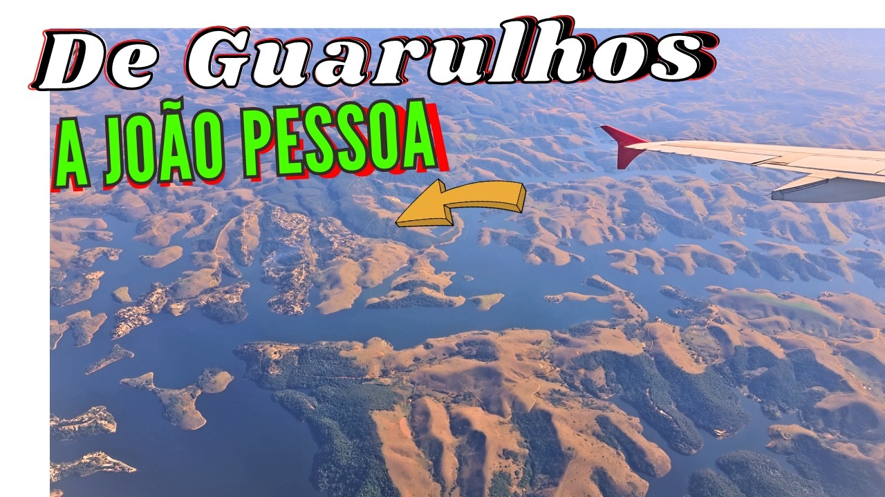 De Guarulhos para João Pessoa de A320!