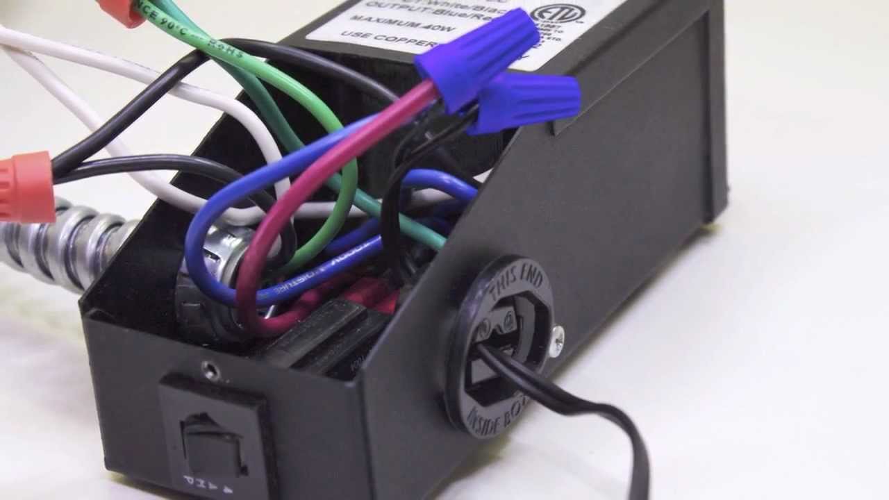 Dimmable Transformer and Lutron Magnetic Low Voltage Dimmer | Inspired LED