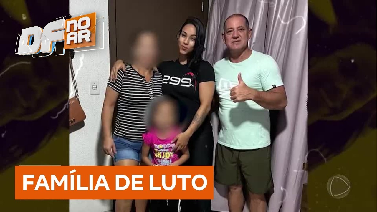 Velório e sepultamento de pai e filha vítimas de acidente na Epia acontece nesta quarta | DF no Ar