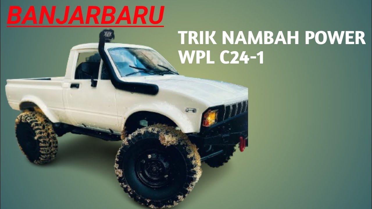 Trik menambah power wpl c24-1 upgrade baterai || Hobby RC OFFROAD