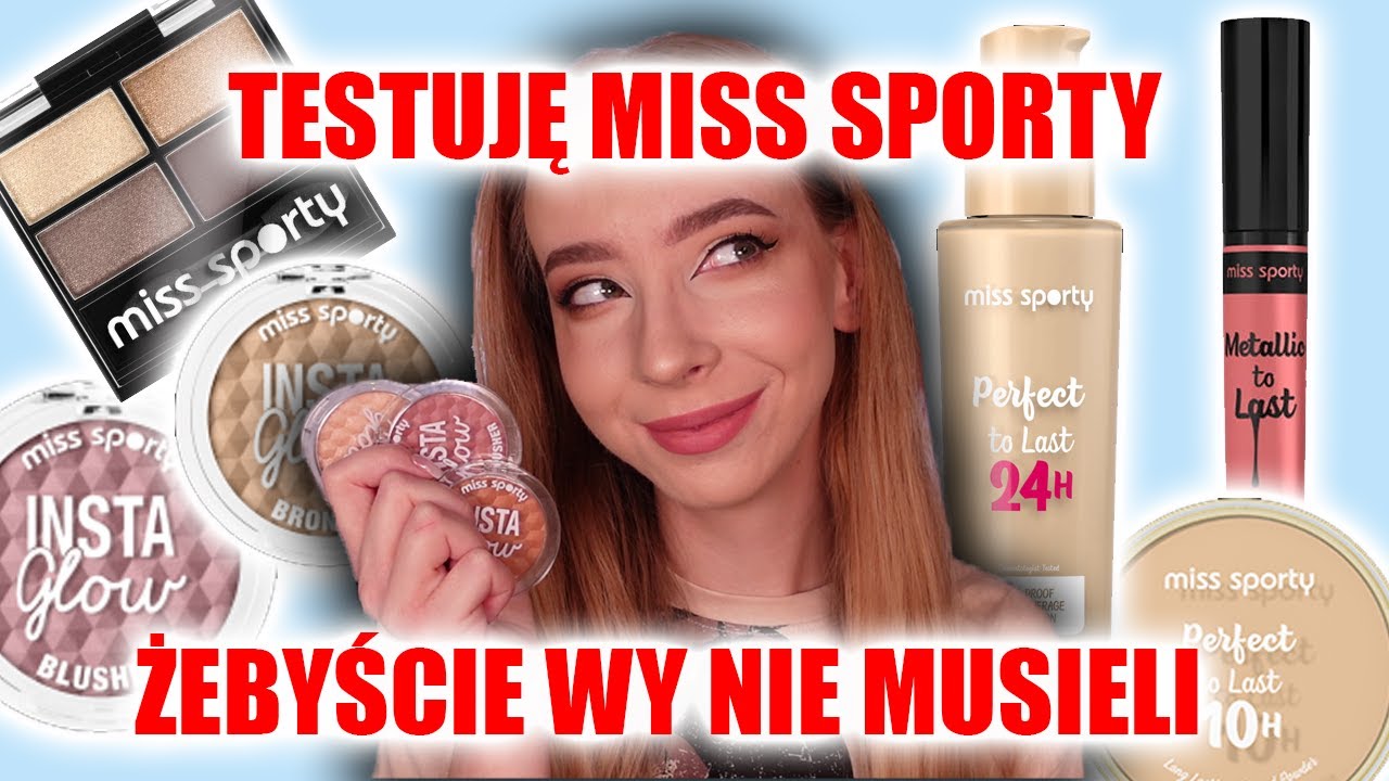 WIELKI TEST MISS SPORTY! NIEDOCENIONE TANIE HITY Z ROSSMANA?🤔