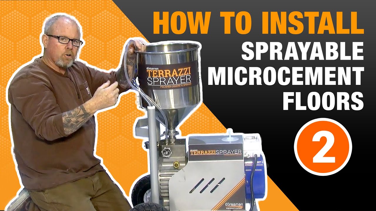 How to Install Sprayable Microcement Part 2