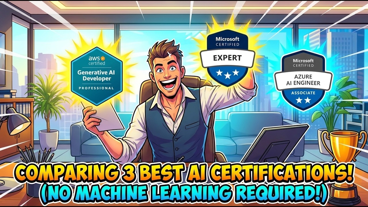 🔥 Best AI Certifications for Software Developers and Engineers (No Machine Learning, No Math) | 2026