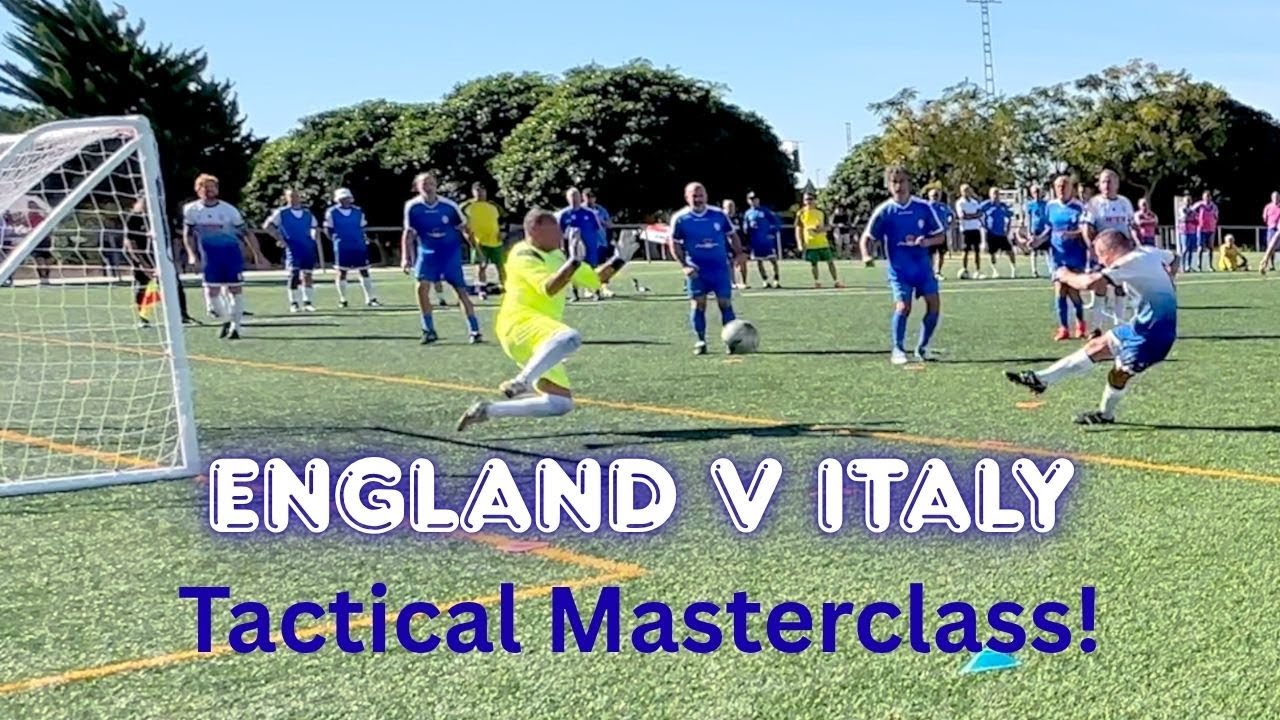England v Italy | Walking Football | Tactical Masterclass in Motion 🏴󠁧󠁢󠁥󠁮󠁧󠁿⚽🇮🇹