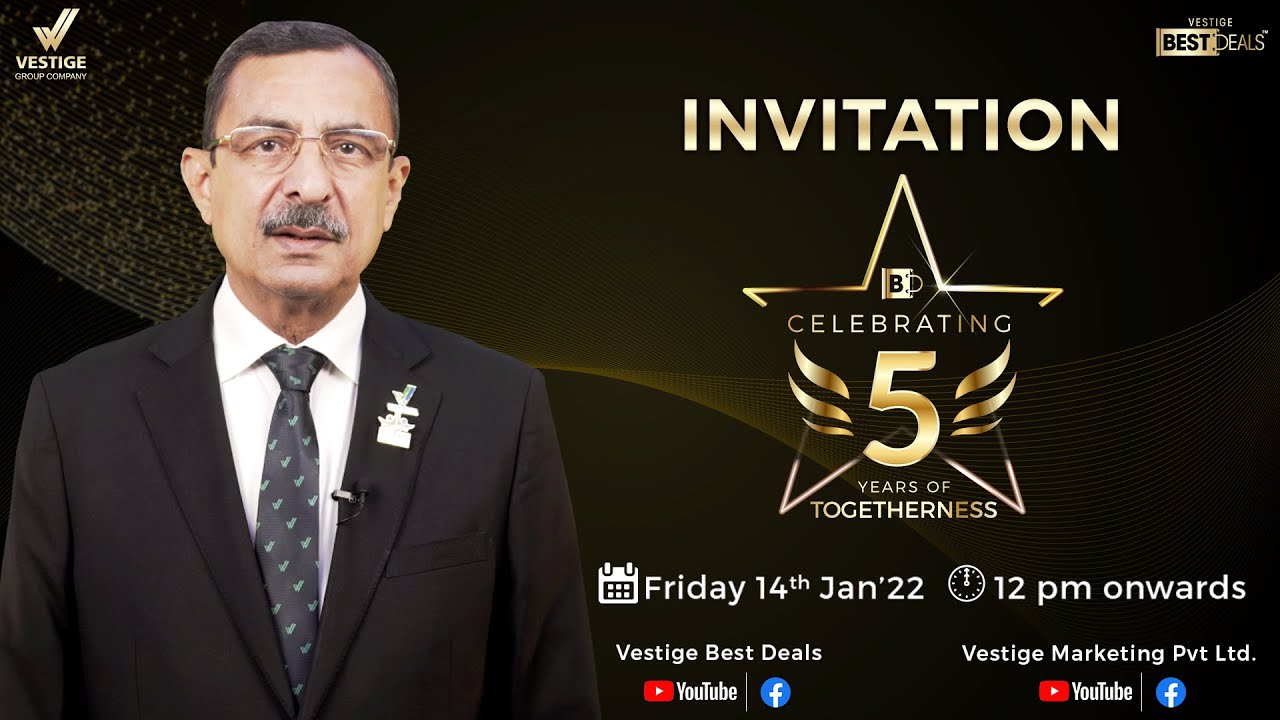 Vestige Best Deals 5th Anniversary Celebration (Teaser)