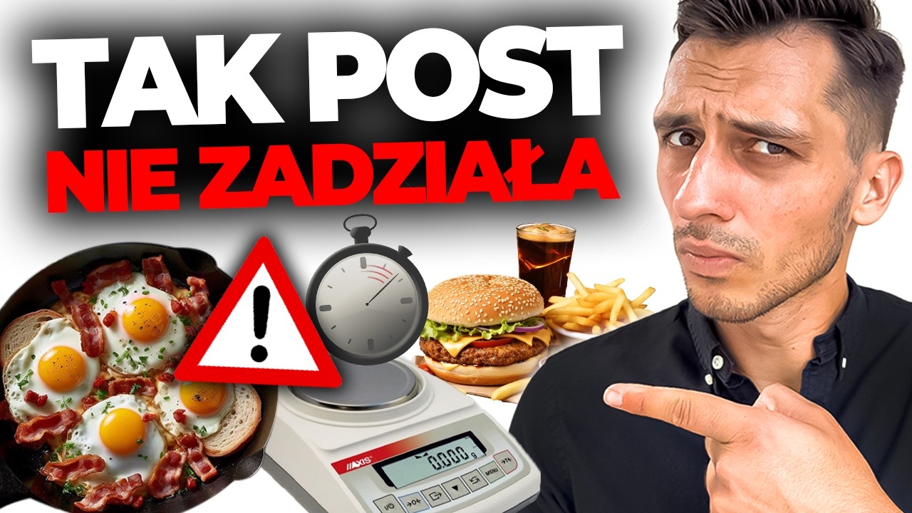NAJWIĘKSZE BŁĘDY: POST przerywany 16/8