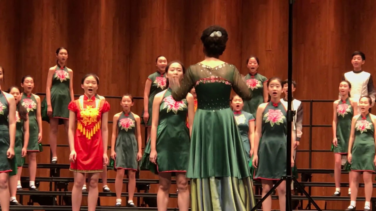 Spring Night Light Rain - Shenzhen Golden Bell Youth Choir (SZGBYC) Playing in Louisville, 2018 ACDA