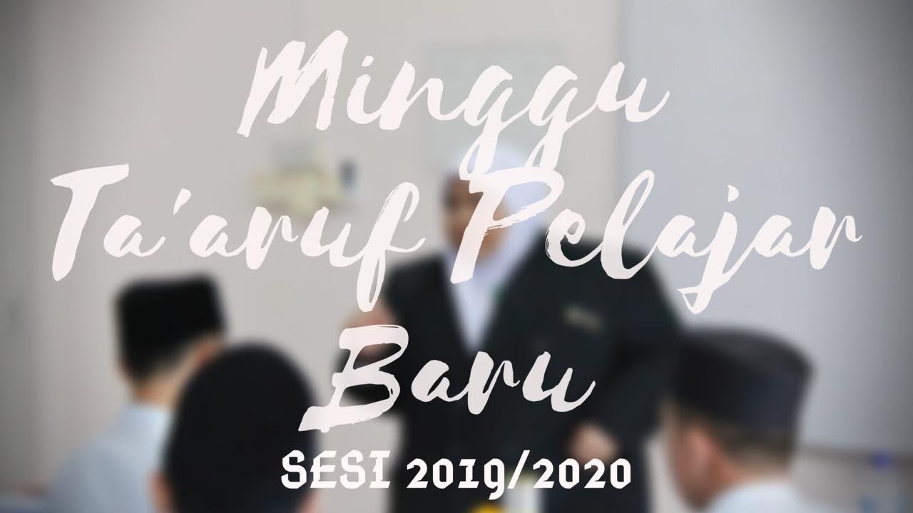 Minggu Ta'aruf Pelajar Baru sesi 2019/2020M