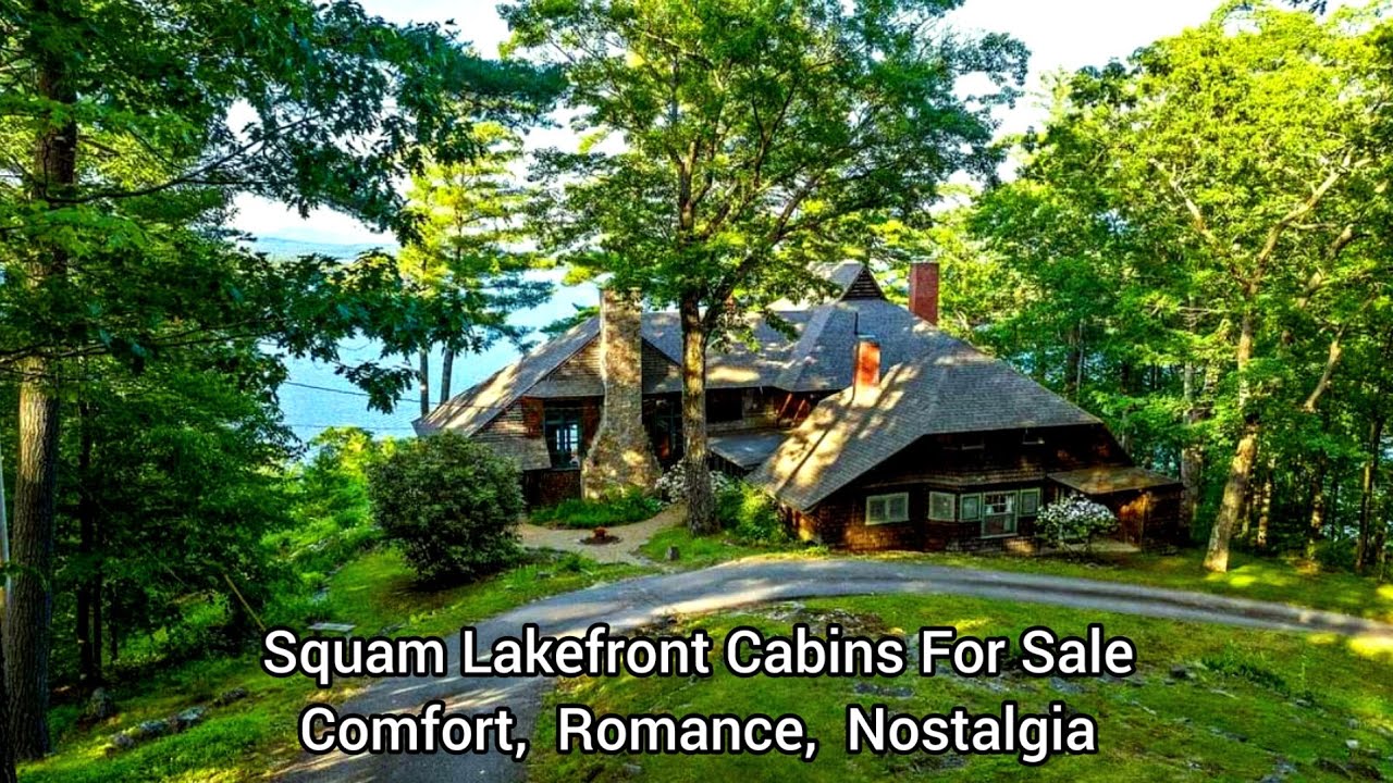New Hampshire Waterfront Cabins For Sale | Lakefront Cabins For Sale | 4.18 acres | NH Real Estate