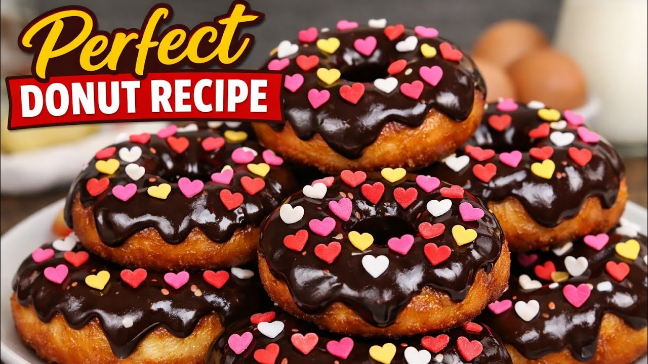 Soft & Gooey Donuts Recipe 🍩 Better Than Bakery | Cheap & Easy Homemade Donuts