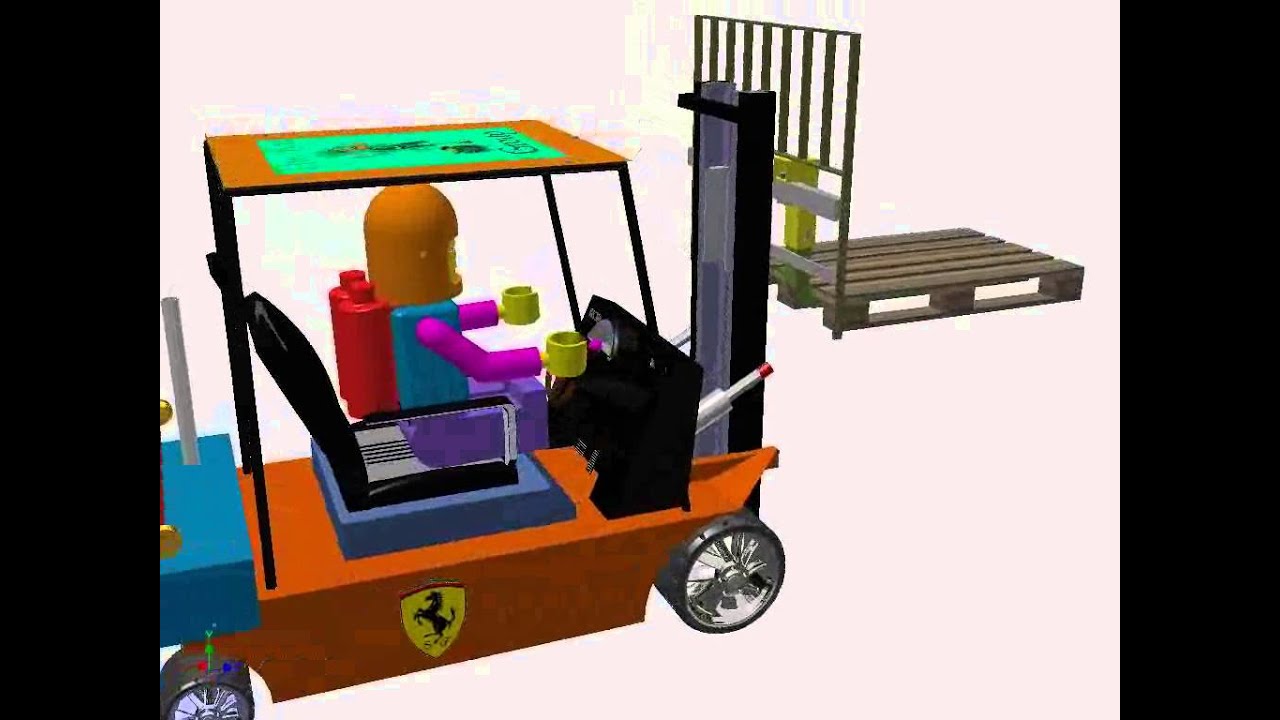 Forklift - Inventor 2014 Mini Project
