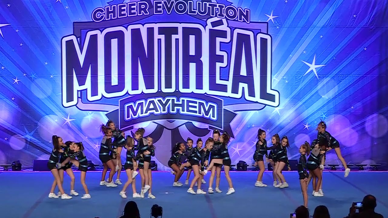 Black Widow Cheer Gym Cotton Candy   Youth Prep 1