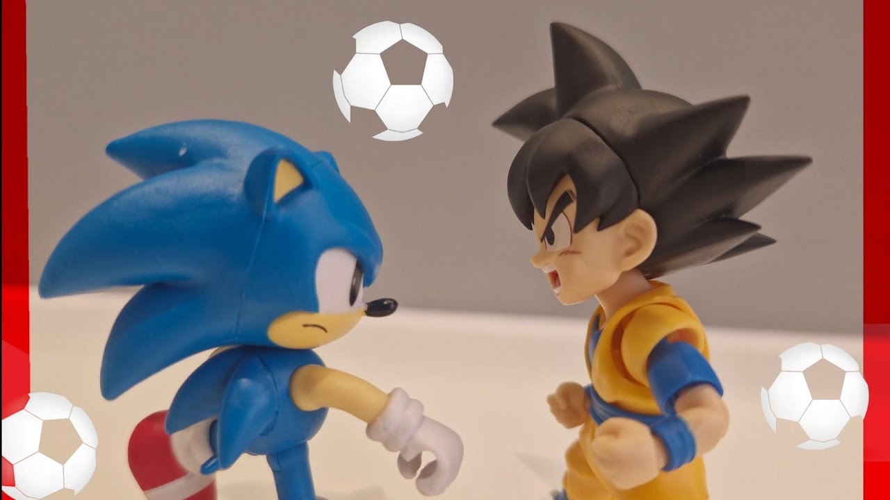 CHRISTMAS COUNTDOWN - EP.4 - CLASSIC SONIC VS MINI GOKU SOCCER MATCH 