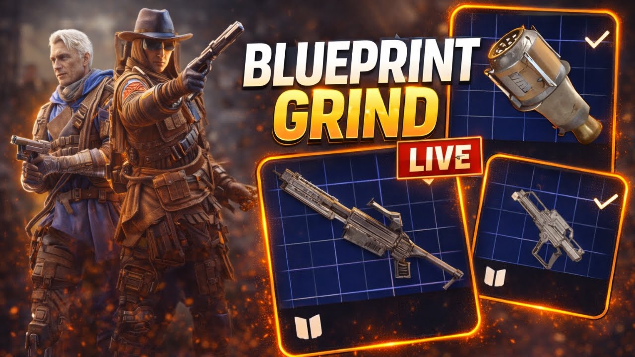 BLUEPRINT GRIND (LIVE) | Arc Raiders Blueprint Farming & Squad Runs #gaming #arcraiders #live