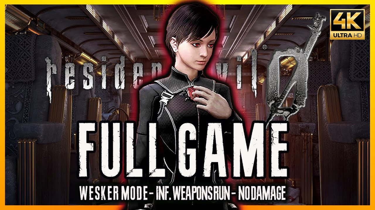 Resident Evil Zero HD Remaster【WESKER MODE/NO DAMAGE】Infinite Weapons Showcase 【4K60ᶠᵖˢ UHD】