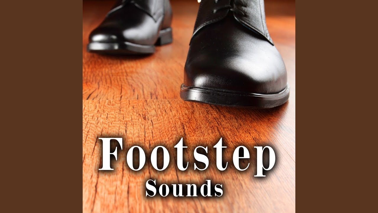 Bare Feet Descend Quickly with Gallop Down Open Wood Slat Stairs