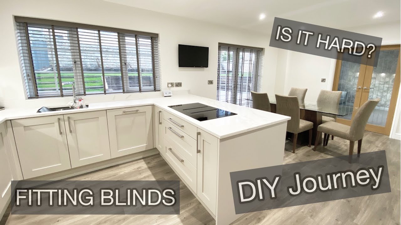 Установка венецианских жалюзи Blinds2Go