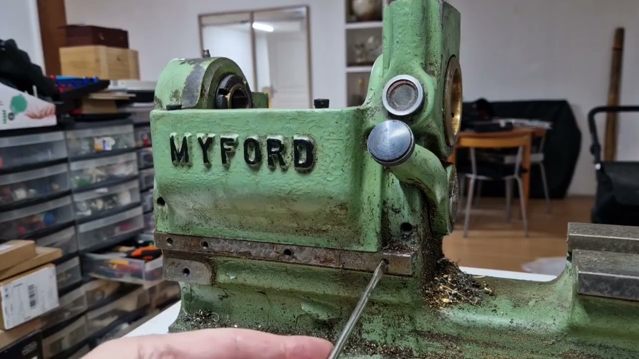 Myford Super 7 MK1 Lathe Machine - Part 3