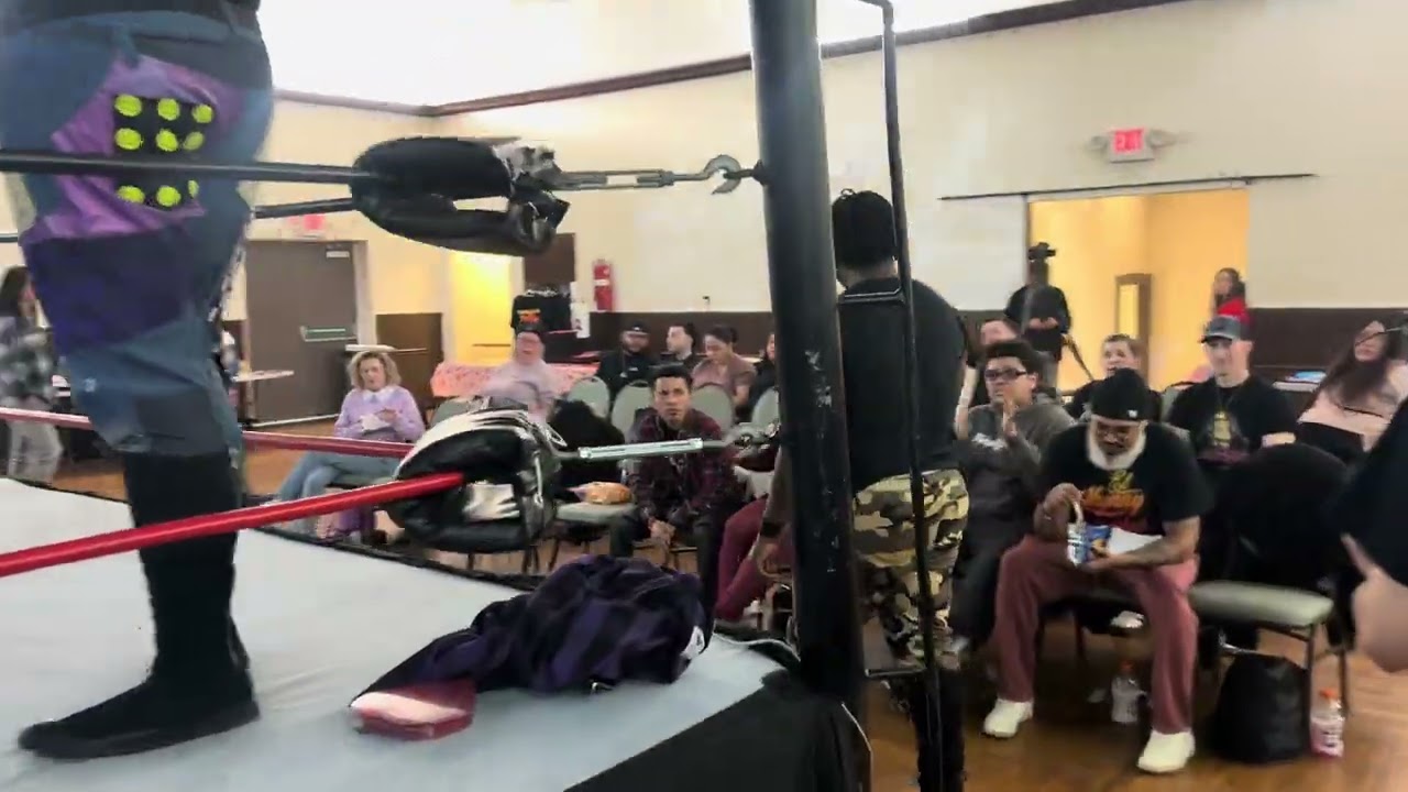 Rocker Angel vs Timid Tamir Gibbs vs Ziggy Danger vs Anthony Gracia vs Mark Mayhem (fan cam)