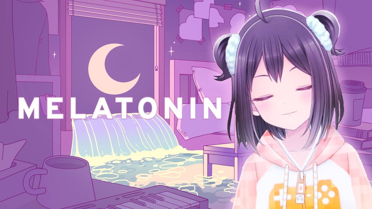 【Melatonin】チルいリズムゲーで睡眠導入動画を目指す