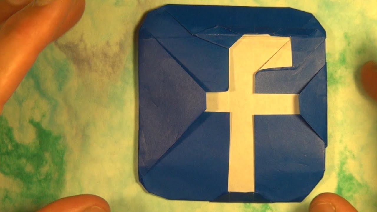 Origami Facebook Logo by Jeremy Shafer