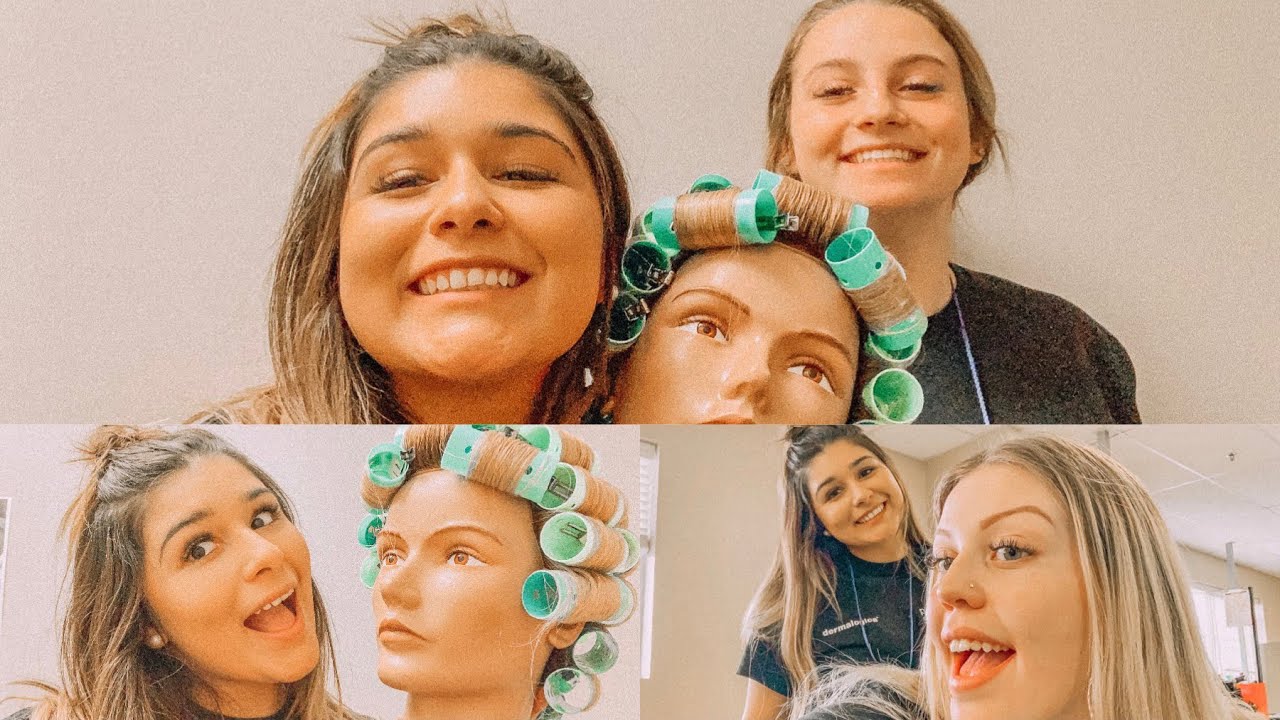 Day in the life of a Cosmetology school student ! | Sophie Eilean