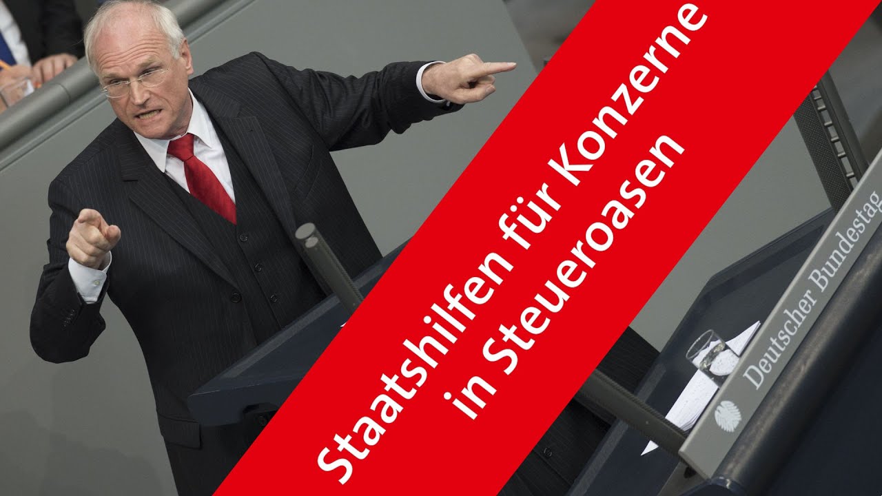 Staatshilfen f&uuml;r Konzerne in Steueroasen 07.05.2020