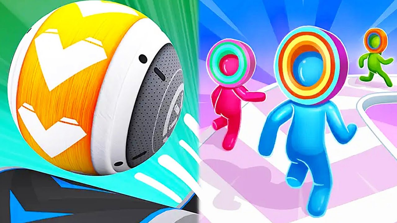 GYRO BALLS vs LAYER MAN 🌈 Gyrosphere Trials 💥 Nafxitrix Gaming Game 55
