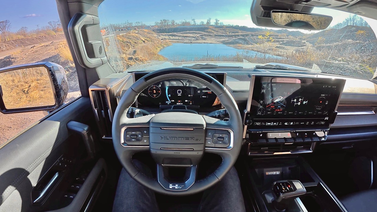 The GMC Hummer EV 3X SUV is a BEAST Off-Road