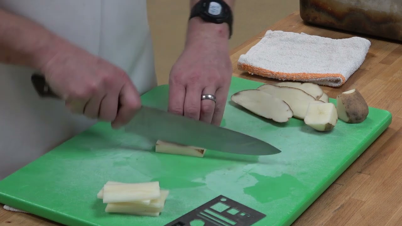 Knife Skill: Julienne Potato