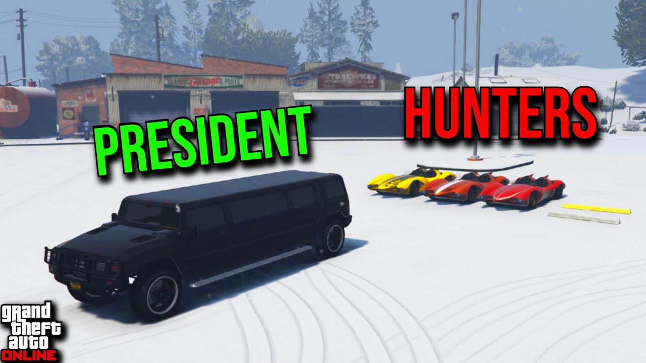 STRETCH PATRIOT vs. SCRAMJET | GTA 5 MANHUNT