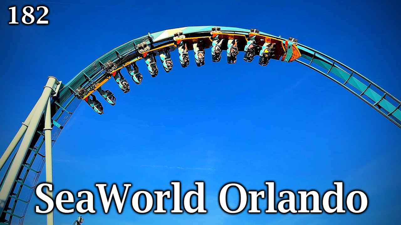 Ridin' Pipeline and Penguin Trek - SeaWorld Orlando - So Many Parks 182