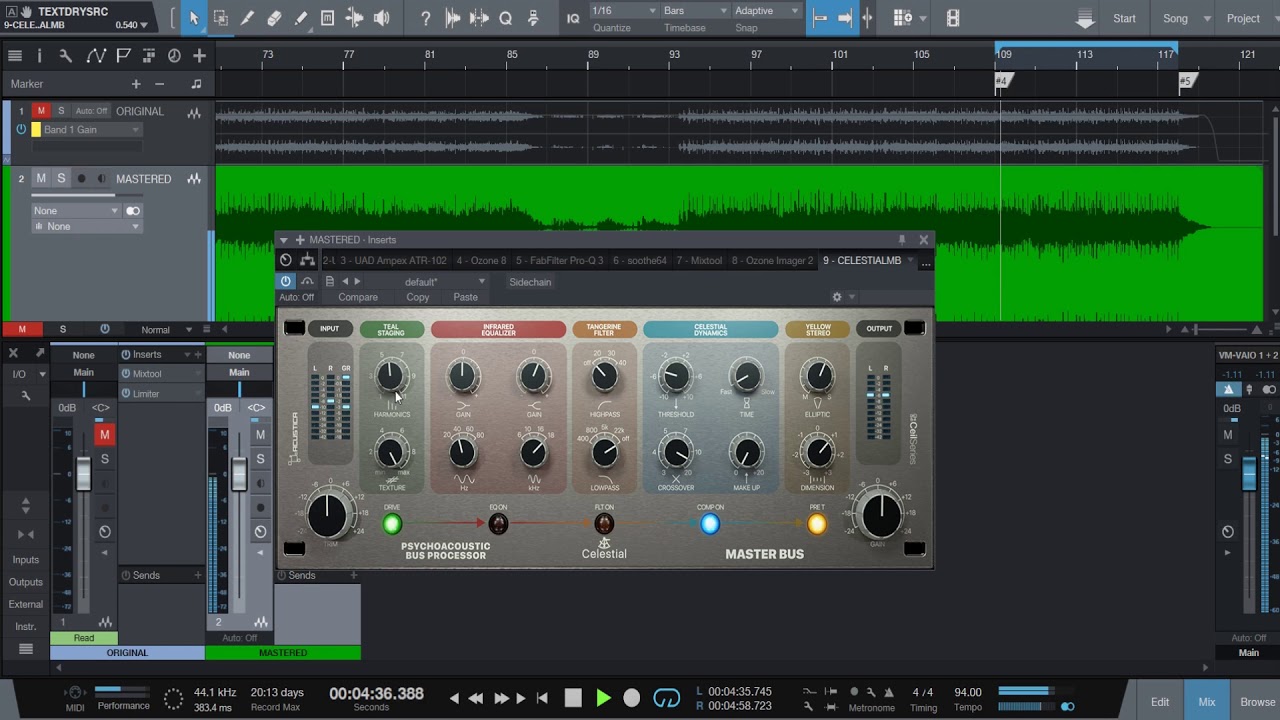 Acustica Celestial | Mastering Example