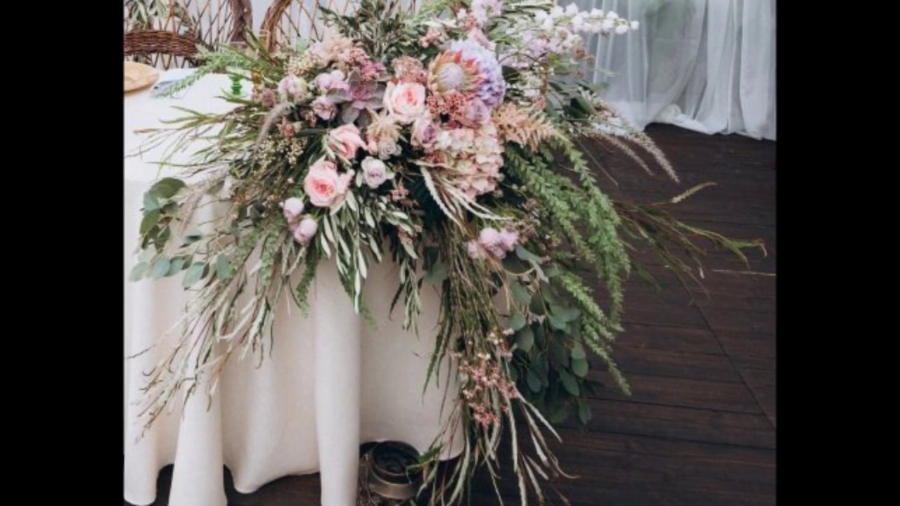 Head Table Decorations - Wedding Flower Tutorials