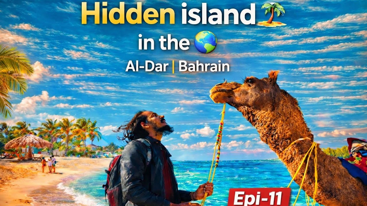 HIDDEN ISLAND🏝️||AL-DAR ISLAND BAHRAIN🇧🇭|| दुनिया का छिपा हुआ द्वीप🏝️||अल-दार द्वीप,बहरीन🇧🇭|| EPI-11