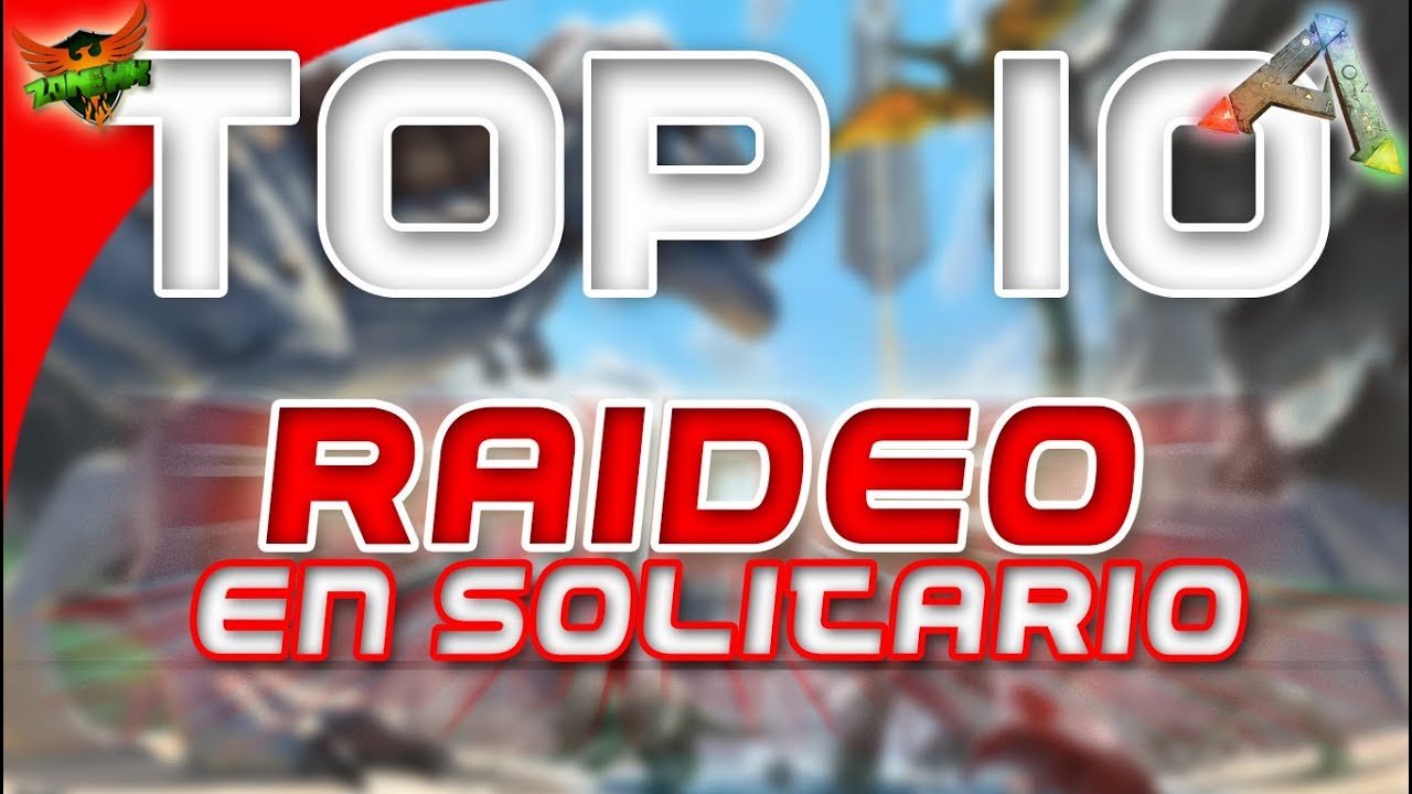 Top 10 ARK | Dinos de RAIDEO en SOLITARIO [PC/PS4/XBOXONE] (+ cómo tamearlos) / ARK SURVIVAL EVOLVED