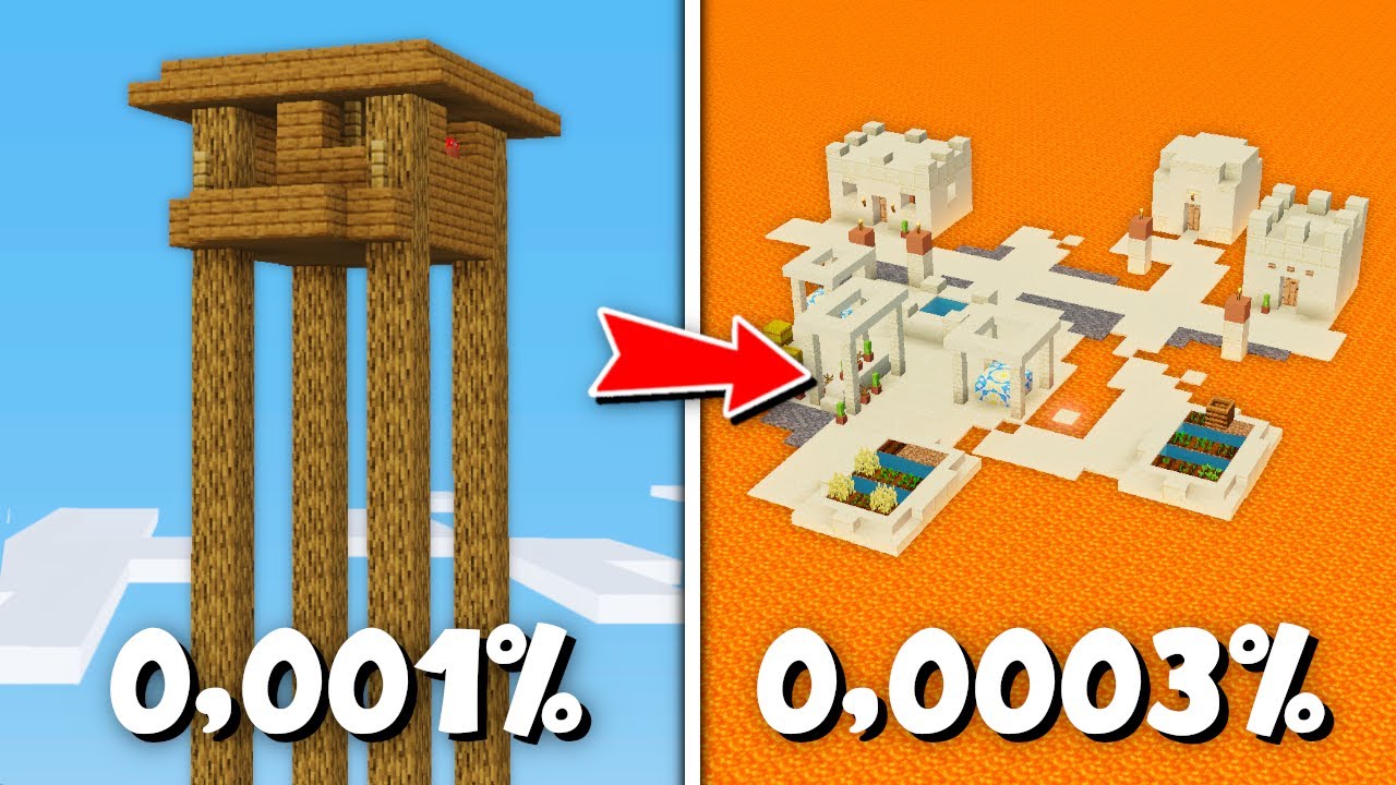 10 NIEMOŻLIWYCH SEEDÓW w MINECRAFT...
