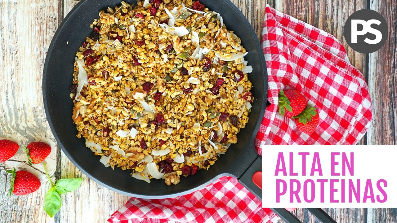 GRANOLA A LA SARTÉN EN 10 MIN  + SORTEO INTERNACIONAL | Auxy