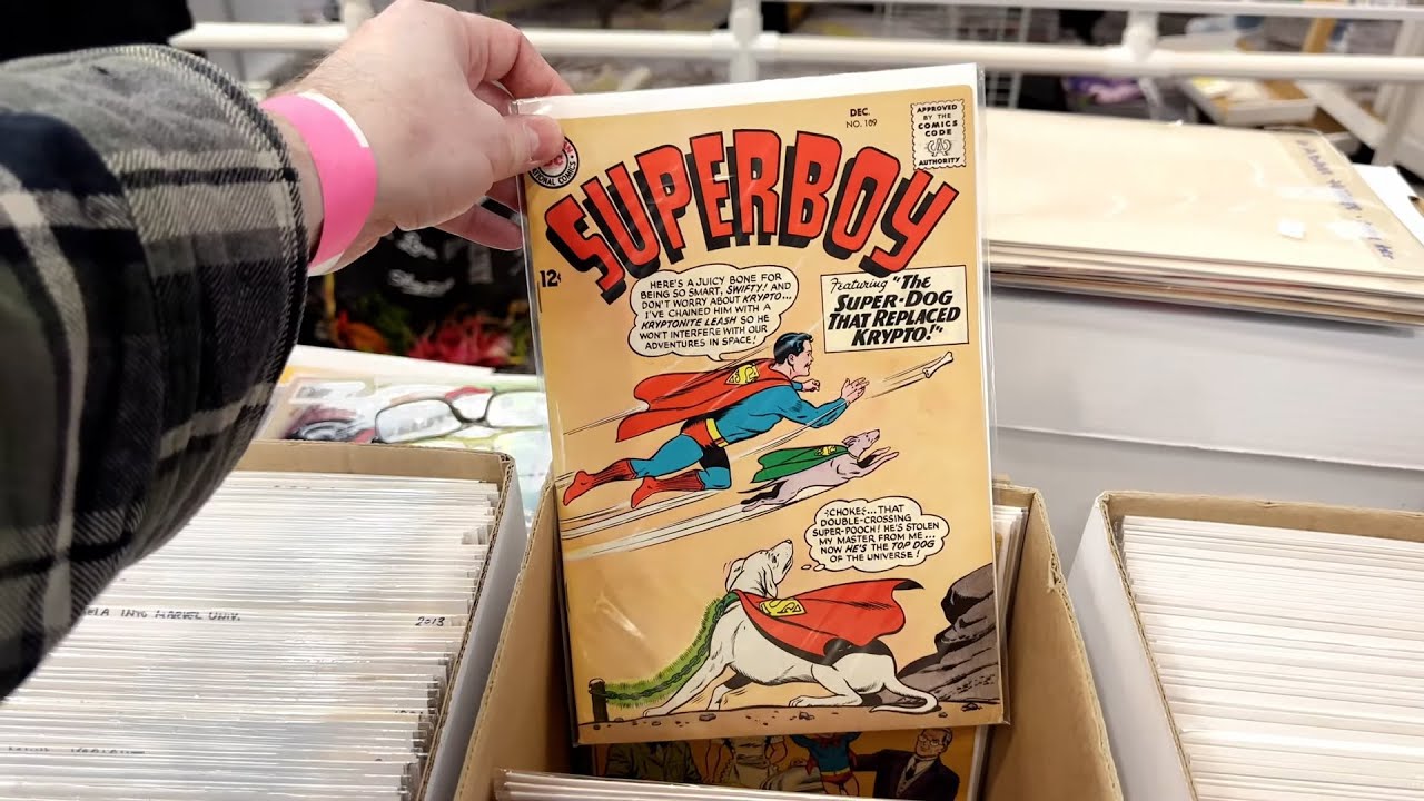 The Hunt for Rare COMIC BOOKS at the KingKon V Comic Convention - New York Area Comic Con