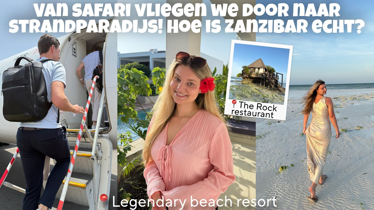 VAN SAFARI DOOR NAAR STRANDPARADIJS! HOE MOOI IS ZANZIBAR ECHT? SAFARI VLOG 3 | Joyce Rikken