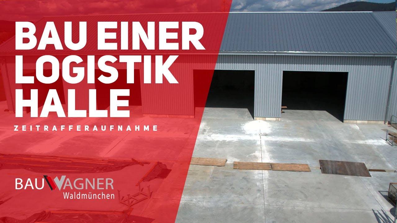 Neubau unserer Logistikhalle am Firmengel&auml;nde | Bau-Wagner