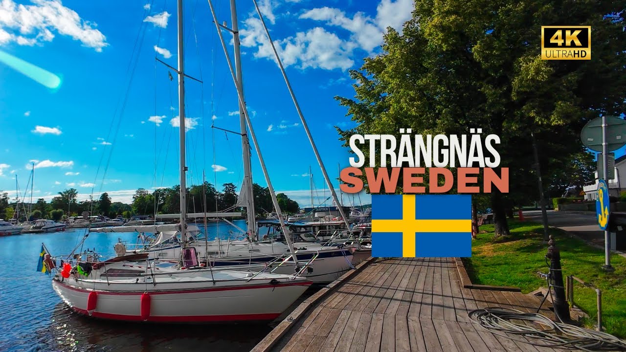 Summer Walk In The City Central |Strängnäs Sweden|