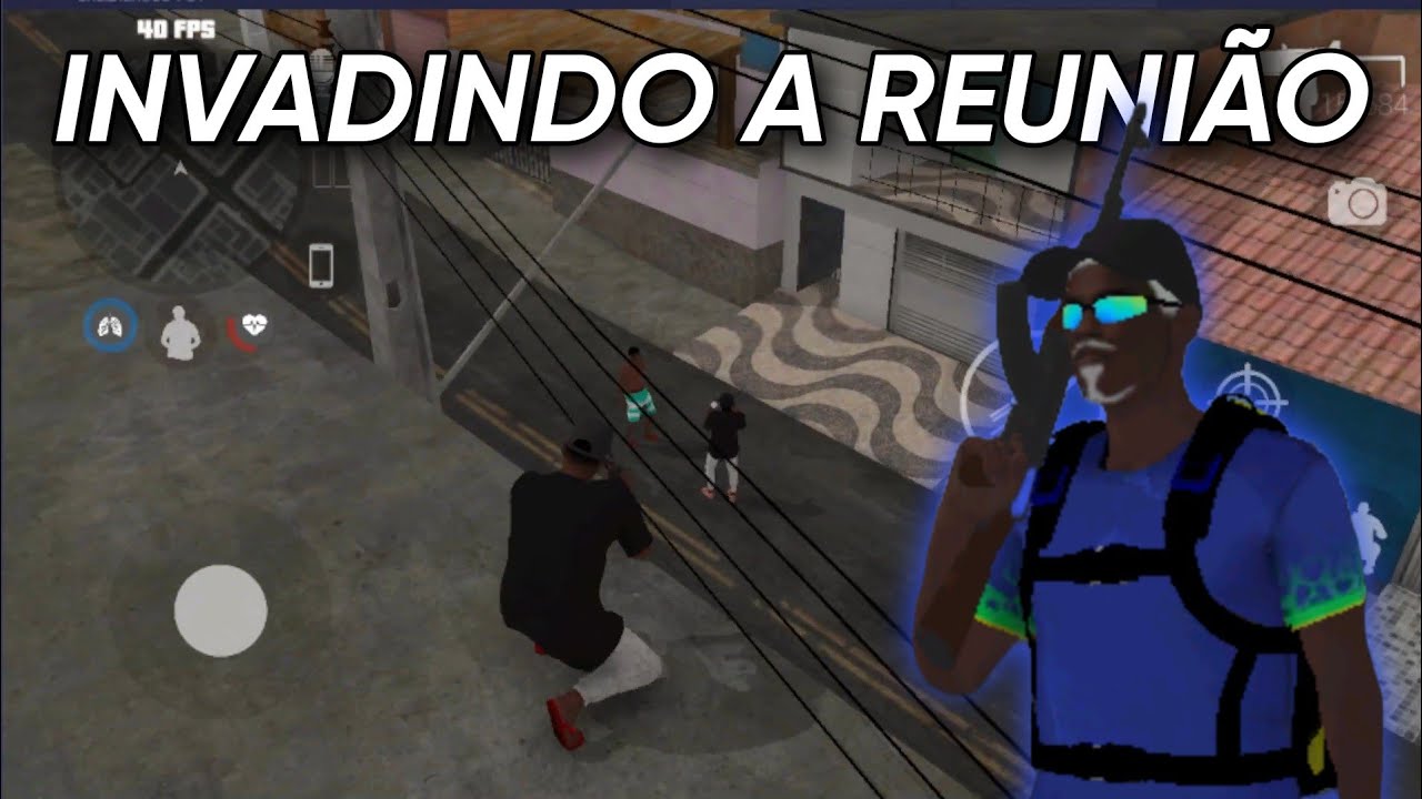 INVADINDO A REUNIÃO DE FACÇÃO NA FAVELA ROLEPLAY MOBILE