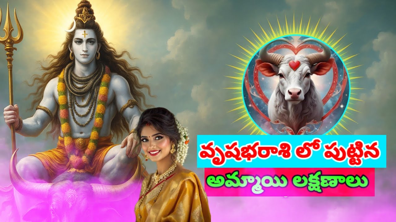 Vrishabha Rasi Female characteristics in Telugu 2025