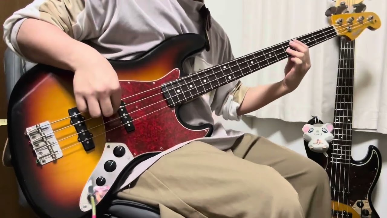 容姿端麗な嘘(THE ORAL CIGARETTES)をベースで弾いてみた【BASS COVER】