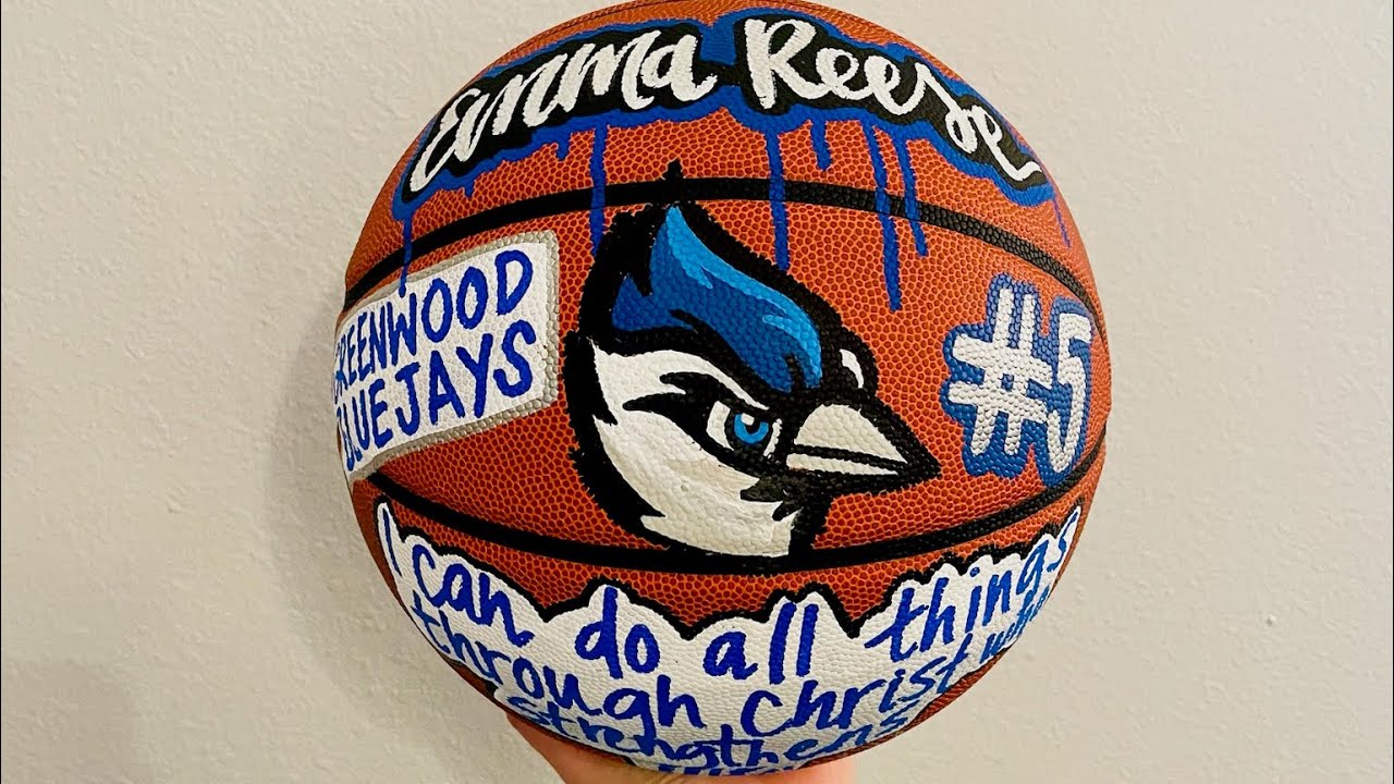 How to paint a basketball