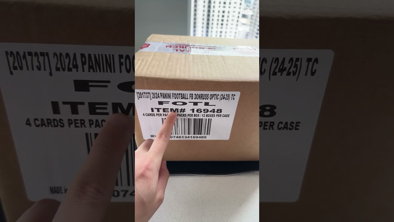 FOTL 2024 Panini Optic Football Case Opening?!