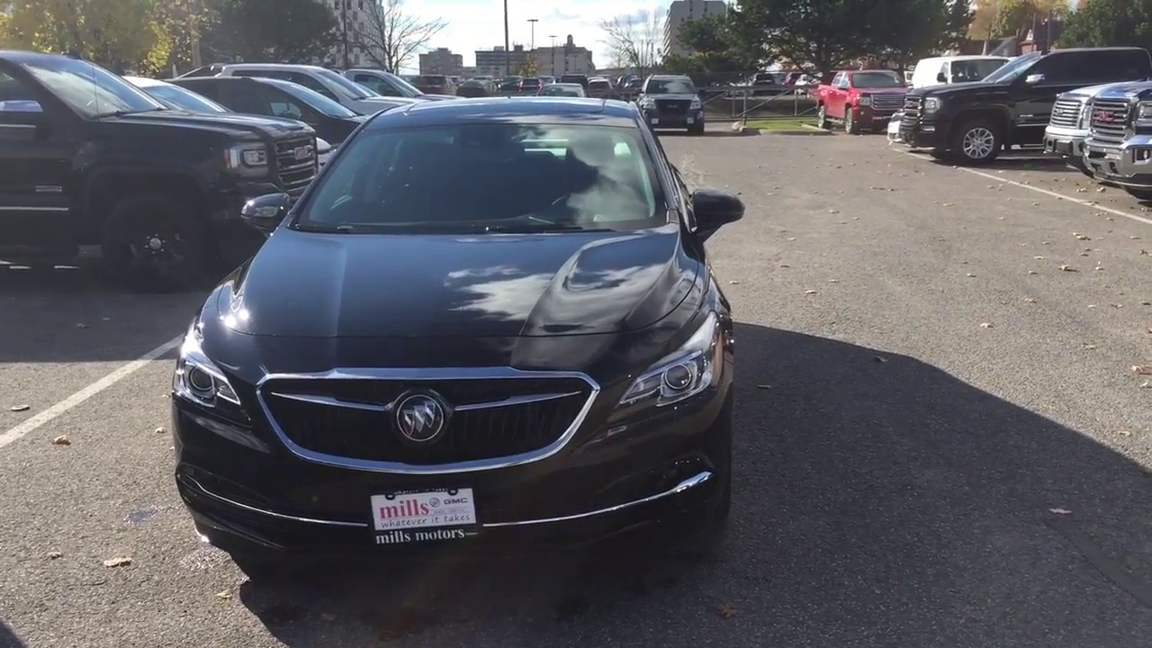 2017 Buick LaCrosse Premium AWD Head Up Display Black Oshawa ON Stock #170112