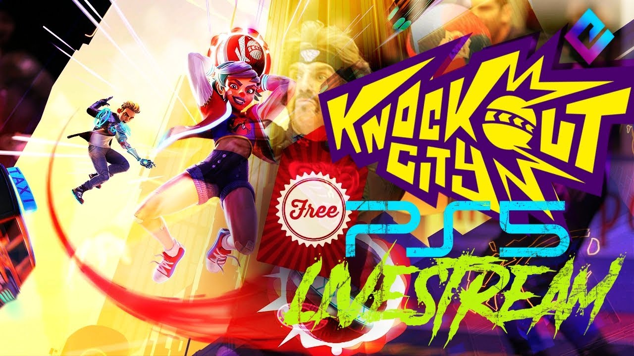 knockout City PS5 Livestream | free trial to lvl 25