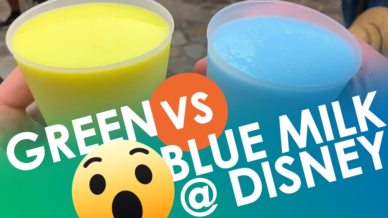 Blue Milk vs Green Milk at Disney World, Which Is Better?